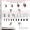 Service Caster 5 Inch 316SS High Temp Glass Filled Nylon 1 Inch Stem Caster Set Lock Brake SCC-SS316TTLEX20S514-GFNSHT-1-4 - alternate 4